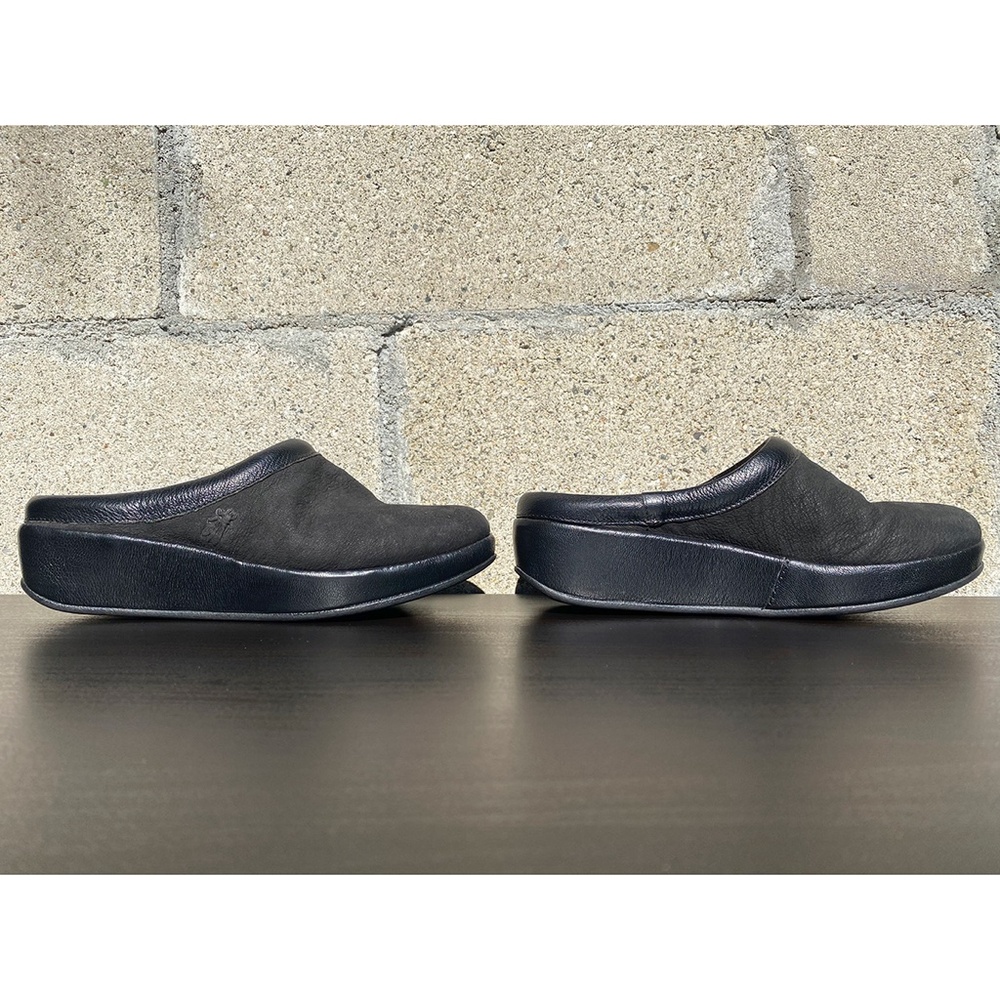FLY London - Black Beak Leather Mule - Size 6.5 - 7 - Picture 7 of 14